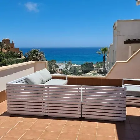 Triplex De Lujo En Mojacar Villa Exterior photo